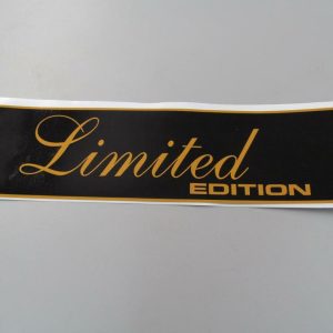 Ezgo Golf Cart Limited Edition Front Body Name Plate EZ10