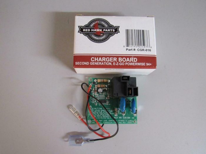A Quality Parts Co. Ezgo Golf Cart Power Wise Charger 2nd Gen Timer Control Input board CGR016