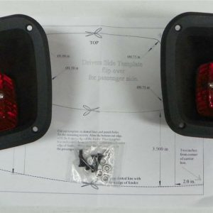 Ezgo Txt Led Tail lights With Templets 0790led