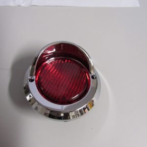 Set Of 2 Tail Lights With Chrome Hood #0341