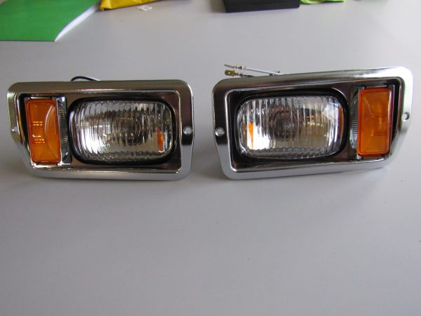 Chrome Headlight Set for Club Car DS #0798